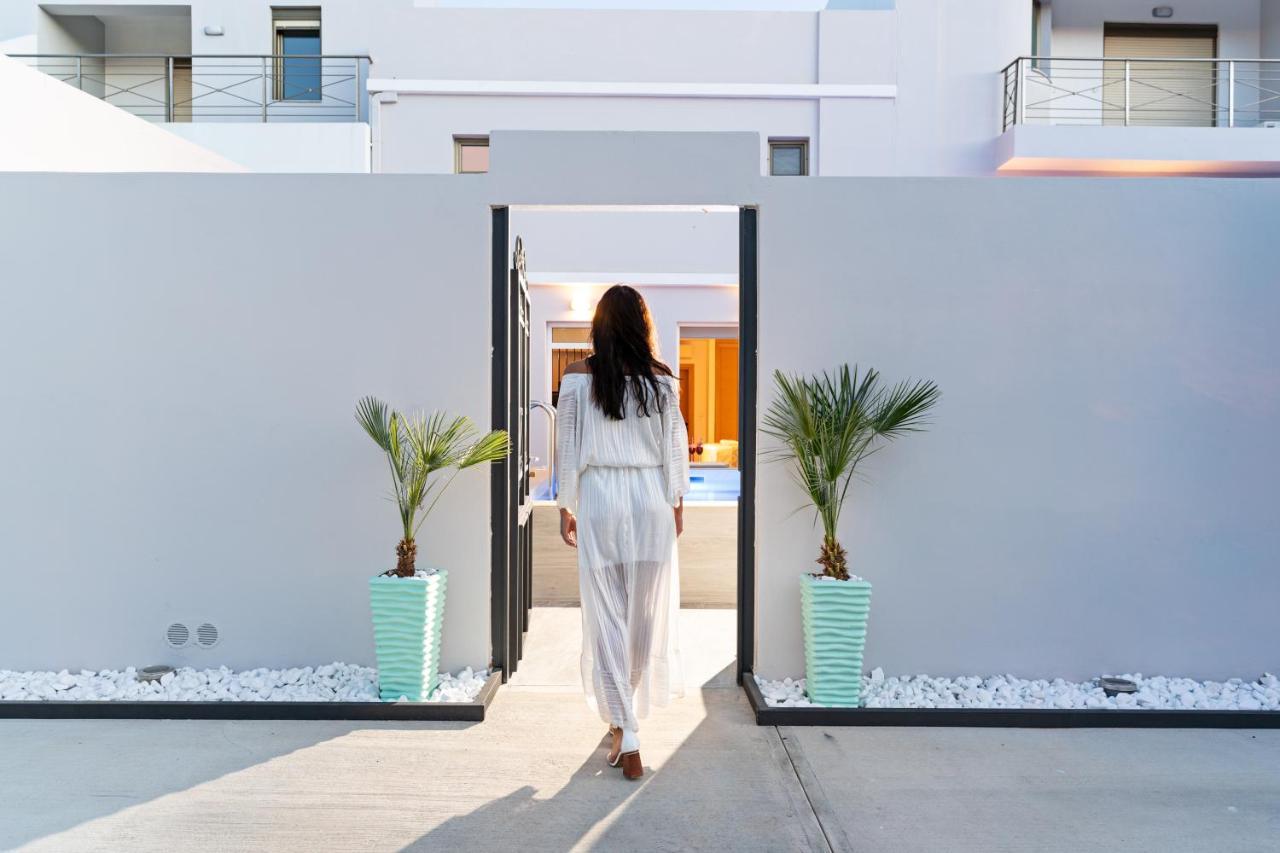 Delfina Boutique Hotel Paralia Kourna Eksteriør billede
