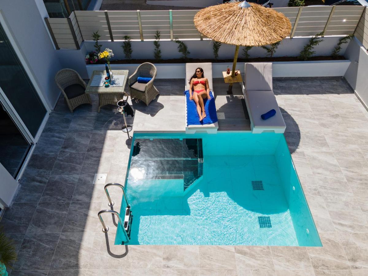 Delfina Boutique Hotel Paralia Kourna Eksteriør billede