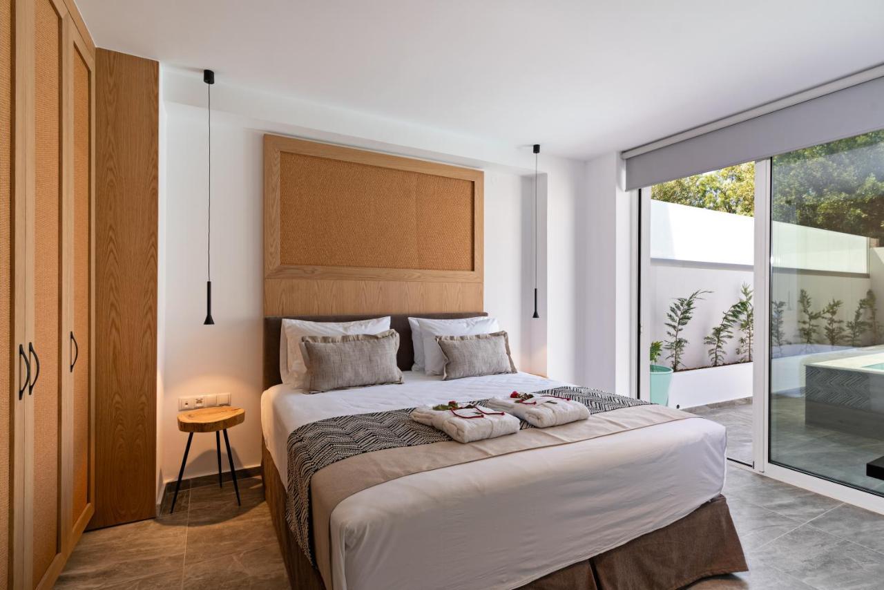 Delfina Boutique Hotel Paralia Kourna Eksteriør billede
