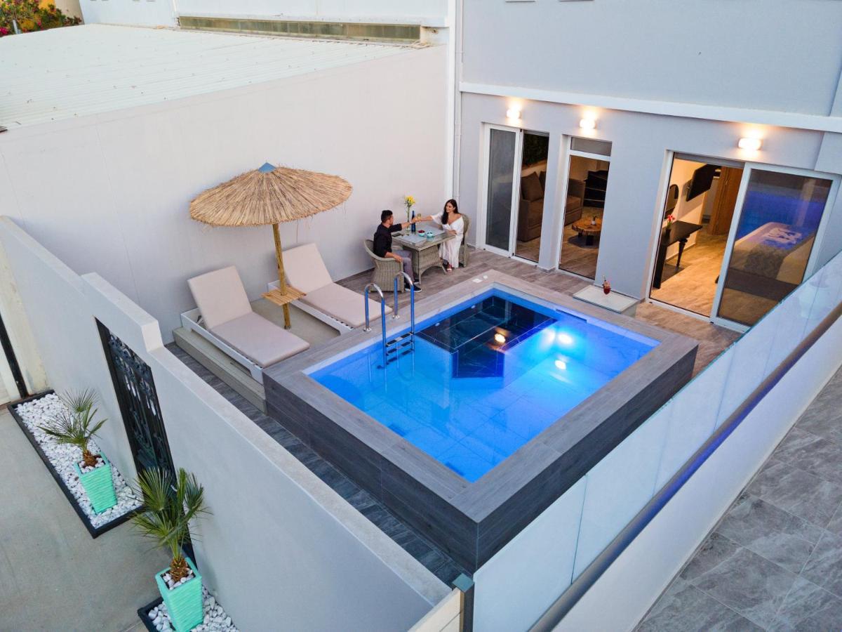 Delfina Boutique Hotel Paralia Kourna Eksteriør billede