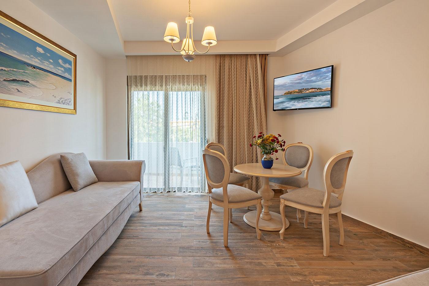 Delfina Boutique Hotel Paralia Kourna Eksteriør billede