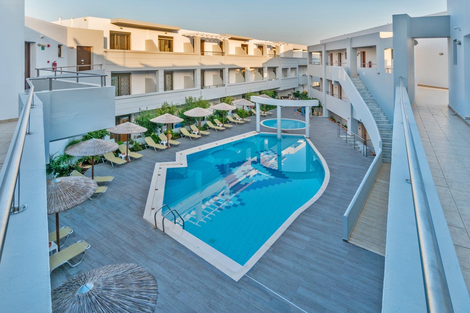 Delfina Boutique Hotel Paralia Kourna Eksteriør billede