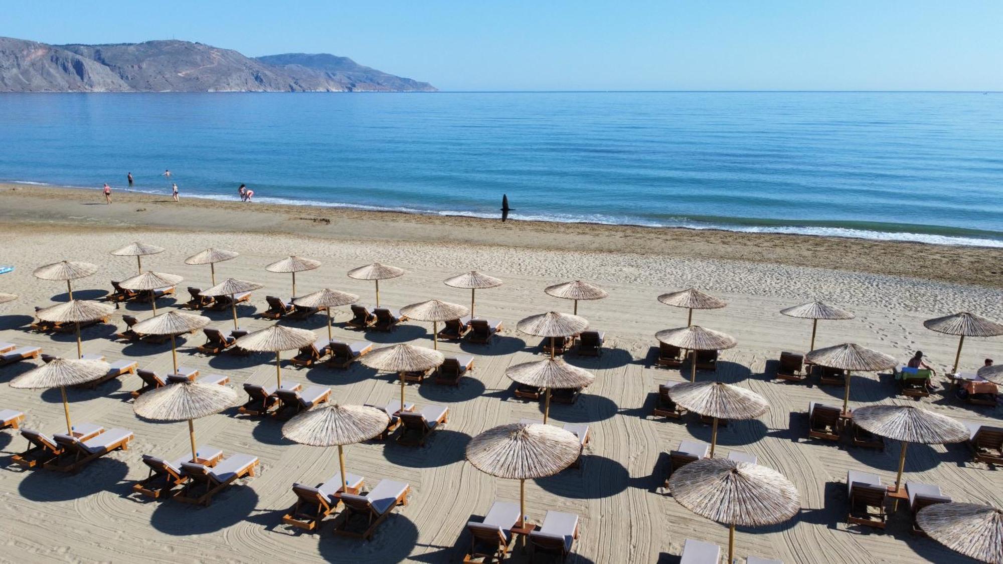 Delfina Boutique Hotel Paralia Kourna Eksteriør billede